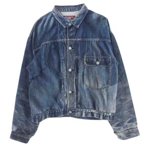 COMME des GARCONS コムデギャルソン WI-J908 eye JUNYA WATANABE MAN BERBERJIN LEVI’S 506XXE 転写 デニムジャケット 美品【中古】