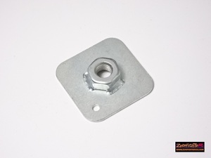 送料メール便★シートベルト用アイボルト専用バックプレート★ナット サーキット レース JDM USDM TAKATA スパルコ サベルト WILLANS タカ