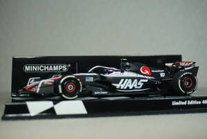 1/43 ヒュルケンベルグ MINICHAMPS HAAS VF-23 Ferrari #27 Hulkenberg 2023 ハース フェラーリ VF23 マネーグラム MoneyGram