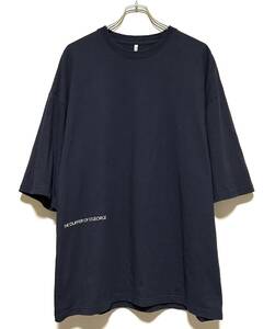 The DUFFER of ST.GEORGE 8oz HEAVY WEIGHT OVER SIZE TEE（XL）ネイビー ダファー ヘビーウェイト オーバーサイズ Tシャツ 半袖