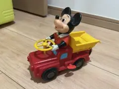 ヴィンテージ　ジャンク　ディズニー　ダンプトラック　ミッキーマウス