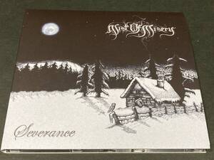 高品質メロブラ Mist of Misery / Severance スウェーデン産シンフォニック・ブラックメタル　輸入盤CD