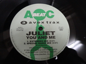 Juliet - You And Me アッパー人気SUPER EUROBEAT CLASSIC 12 Ticket To Ride 収録　視聴