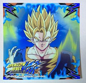 即決 非売品 J-WORLD ドラゴンボール改 ステッカー ベジット マイナーシール