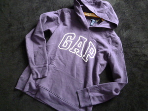 GAP/ギャップ□パープル定番パーカーXS/紫プルオーバー□P1014