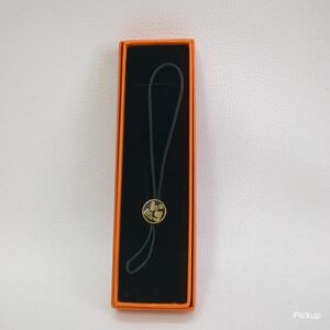 【中古】 エルメス 携帯ストラップ 箱付き HERMES コード 紐 リユース USED ◆3104/磐田店