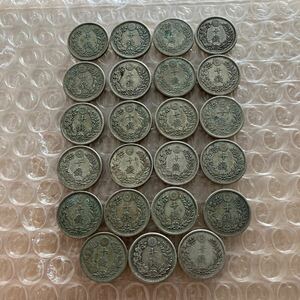 古銭 10銭銀貨　23枚　まとめ売り　外国コイン　貨幣 アンティーク 