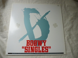 Bowy Boowy / Singles ライナー付属 オリジナル盤 LP Bad Feeling / B.Blue / Only You / わがままジュリエット / Marionette 収録
