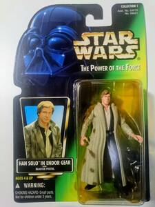 STAR WARS ハン・ソロ イン エンドア・ギア HAN SOLO IN ENDOR GEAR ケナー Kenner グリーンカード アクションフィギュア スターウォーズ