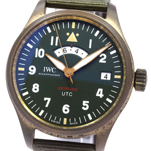 IWC IWC SCHAFFHAUSEN IW327101 UTC スピットファイア “MJ271” 世界限定271本 自動巻き メンズ _826650