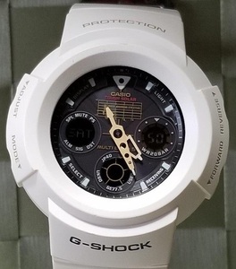 #最終値下げ！見逃し厳禁！送料無料♪CASIO G-SHOCK 25周年記念 AWG-525B-7AJF ライジングホワイト 充電/動作/点灯確認済み 取説コピー付き