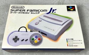 【新品】スーパーファミコン本体『スーパーファミコンJr.』任天堂 ニンテンドー スーパーマリオ ゼルダの伝説 メトロイド 星のカービィ