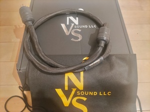 ★【珍品】NVS Copper2S 電源ケーブル　パワーケーブル　1.2m