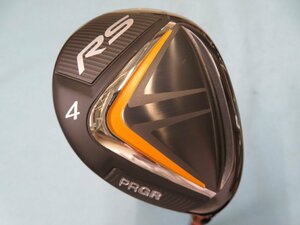 【中古】PRGR（プロギア）2022 RS（アールエス）ユーティリティ #4（22°）【SR／M-40】Diamana TM FOR PRGR ＜ヘッドカバーなし＞