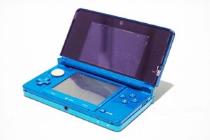 【質Banana】中古・簡易動作確認済み品!!!Nintendo/任天堂 3DS ポータブルゲーム機 ブルー 現状渡し④