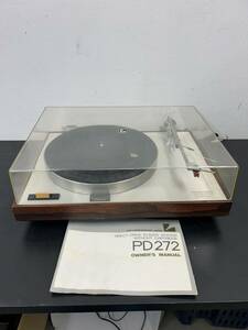 wd☆700 LUXMAN ターンテーブル PD272 レコードプレーヤー ラックスマン DIRECT DRIVE PLAYER オーディオ機器