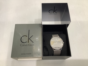 2944※12　カルバンクライン calvin klein ブランド 時計 クォーツ　K3M 511 ケース付き 現状品