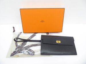 HERMES エルメス ケリーポケット ロングウォレット 財布 △WP2246