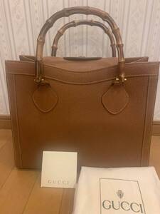 グッチ GUCCI バンブー トートバッグ 正規店購入