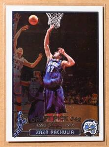 ZAZA PACHULIA (ザザ・パチュリア) 2003-04 TOPPS CHROME ROOKIE ルーキー トレーディングカード 【NBA,オーランドマジック,MAGIC】