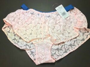 84 7448 PEACH JOHN ナイト フレア パンティ レース ストレッチ Ｍ ピーチジョン