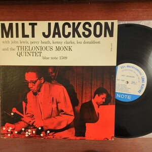 US van gelder RVG Milt Jackson With John Lewis Lou Donaldson Thelonious Monk record レコード LP アナログ vinyl JAZZ bluenote