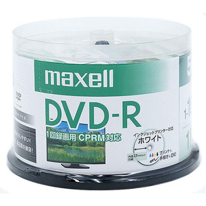 maxell DVD-R 16倍速 50枚組 DRD120PWE.50SP [管理:1000005485]