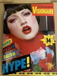 外国のアート雑誌「VISIONAIRE」No.14 HYPE！1995年(限定2000部)◯アート,カルチャー,ファッション◯Cfe06F