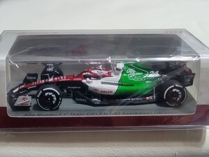 新品 1/43 スパーク SPARK Alfa Romeo F1 Team ORLEN C42 Azerbaijan GP 2022 Zhou GuanYu #24　アルファロメオ 周冠宇　ジョウグァンユー