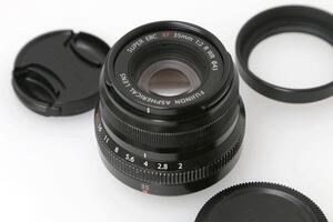 並品｜富士フイルム XF35mm F2 R WR ブラック CA01-C458-2O2A