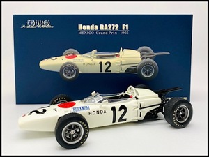 未使用 【絶版】 EBBRO　エブロ　1/20　Honda RA272 F1 No.12　MEXICO Grand Prix 1965　メキシコ グランプリ　R.バックナム 【22006】