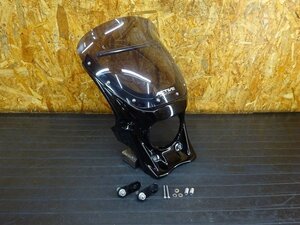 【240531】V-MAX1200 ’06◇ 社外ビキニカウル フロントカウル スクリーン マスカロード?? FRP?? シックデザイン?? 【5GKY VP20N