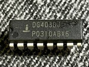 DG403DJ P0310ABX6！Monolithie CMOS Analog Switch 16-DIP！！