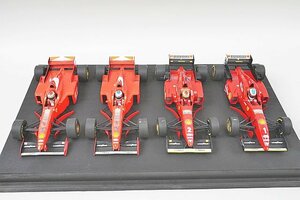 ミニチャンプス 1/18 FERRARI F310 1996 M.シューマッハ #1 E.アーバイン #2/F310/B 1997 M.シューマッハ #5 E.アーバイン #6 4台セット