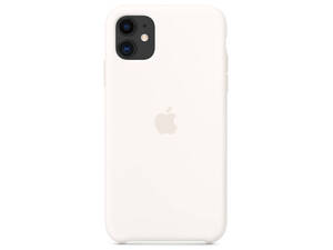 ◆新品未開封 Apple アップル iPhone 11 シリコーンケース ホワイト [MWVX2FE/A] 1点限り