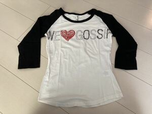 GDC レディース　7部丈Tシャツ　WE LOVE GDC GOSSIP フリーサイズ