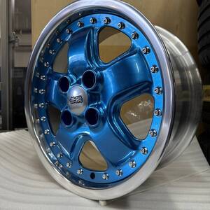 当時物 無限 MR-5 M-2 鍛造 MUGEN FOGED 14インチ 6J +38 PCD100 4H　HONDA　CIVIC　JDM