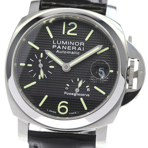 パネライ PANERAI PAM00241 ルミノール パワーリザーブ 自動巻き メンズ 美品 _834368