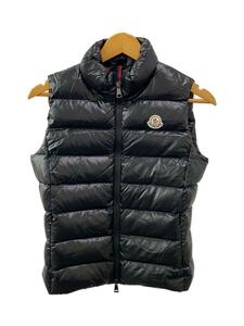 MONCLER◆ダウンベスト/GHANY GILET/ポリエステル/BLK/D20934830405