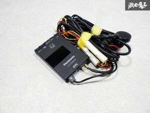 保証付 動作OK Panasonic パナソニック ETC アンテナ分離型 車載器 音声案内 分離型 CY-ET909KDZ