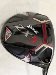 SRIXON ZX5 9.5° 純正シャフトDiamana ZX50 S　ドライバー　ヘッドカバー、レンチ付き