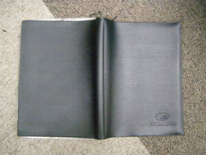 ーA3876-　スバル　車検証ケース カバー　Subaru booklet cover　Forester Legacy Outback Impreza WRX BRZ