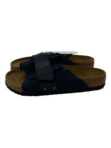 BIRKENSTOCK◆サンダル/27cm/ネイビー/スウェード/85 A2/KYOTO