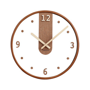 ☆ ブラウン ☆ 壁掛け時計 木製 pkg014 壁掛け時計 木製 アナログ デザイン ウッド 木 静音 壁掛け 壁掛 掛け時計 アナログ時計 時計