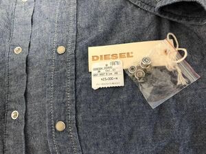 定価25,300円(美品)DIESEL 長袖シャツ デニム柄 XSサイズ50%オフ　最終値下げ