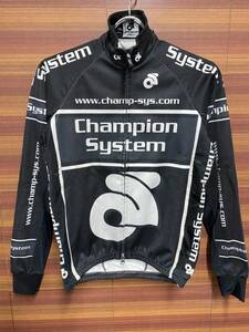 IC087 チャンピオンシステム ChampionSystem 長袖 サイクルジャケット 黒 XS 裏起毛