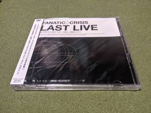 ★新品未開封 廃盤 FANATIC◇CRISIS LAST LIVE DVD 石月努★