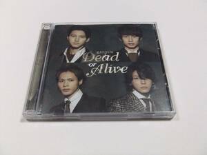 KAT-TUN Dead or Alive 初回限定盤2 CD+DVD 読み込み動作問題なし 2015年発売