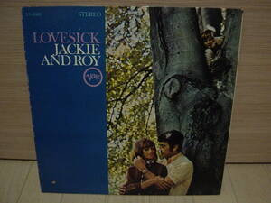 LP[VOCAL] Samba Triste 収録 JACKIE AND ROY LOVESICK VERVE 1967 ジャッキー・アンド・ロイ