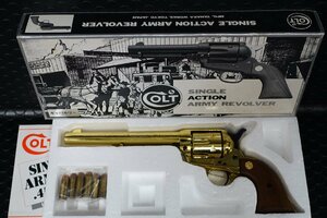 タナカ　COLT S.A.A. 45　キャバルリー　木製グリップ付　SMG金属モデル　　　CMC